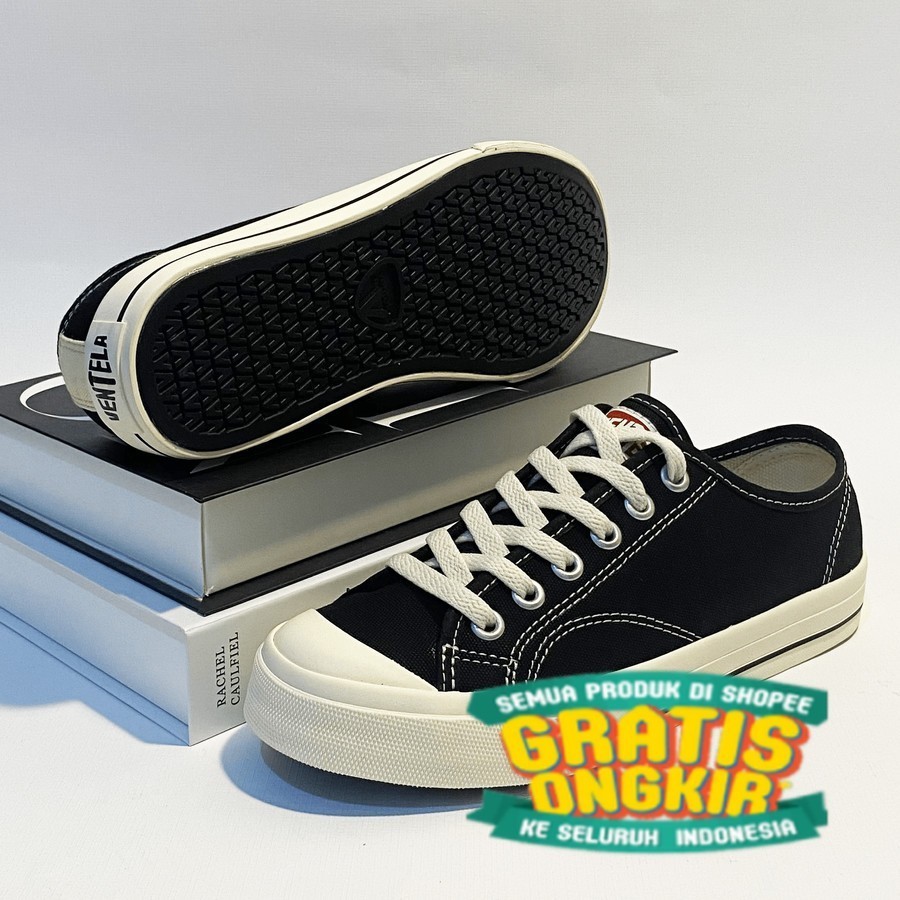 【FREE KAOS KAKI SCHOOL】SEPATU VENTELA BASIC LOW BLACK NATURAL SEPATU SEKOLAH SEPATU VENTELA ORIGINAL