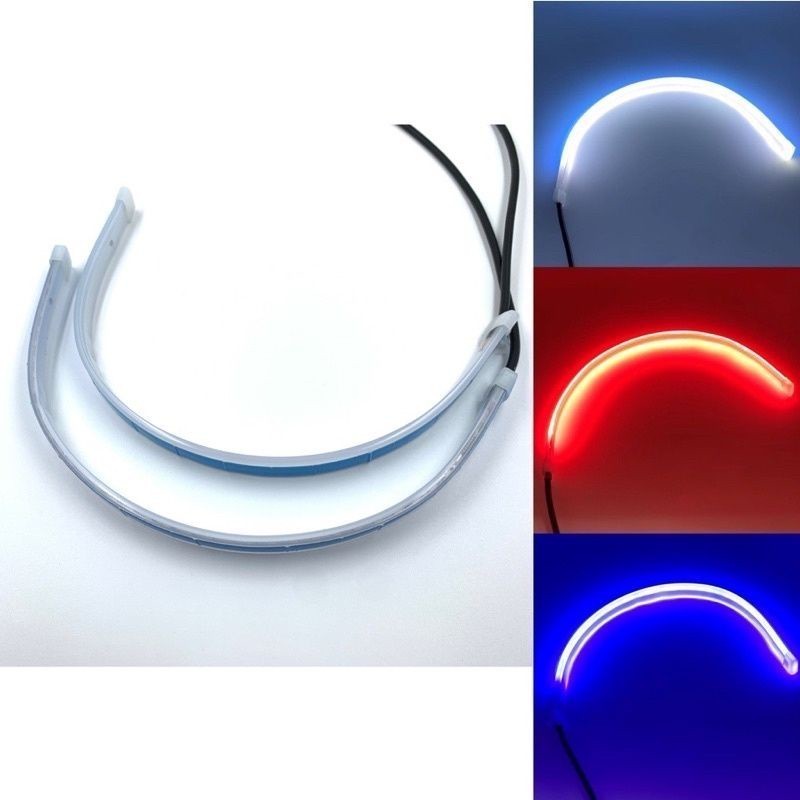 [ DELSER MOTOR ] LAMPU ALIS RUNNING ISI 2 PCS SEPASANG MOBIL MOTOR BISA PAKAI 30 CM UNIVERSAL ELASTI