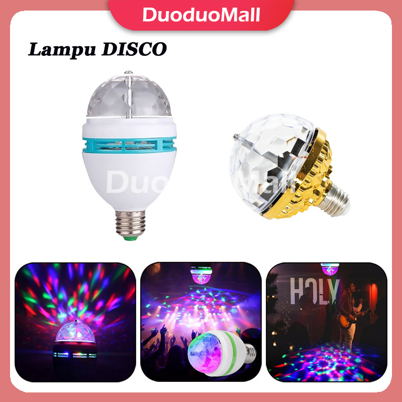 Lampu DISCO /Bohlam Lampu Disco Magic Ball RGB