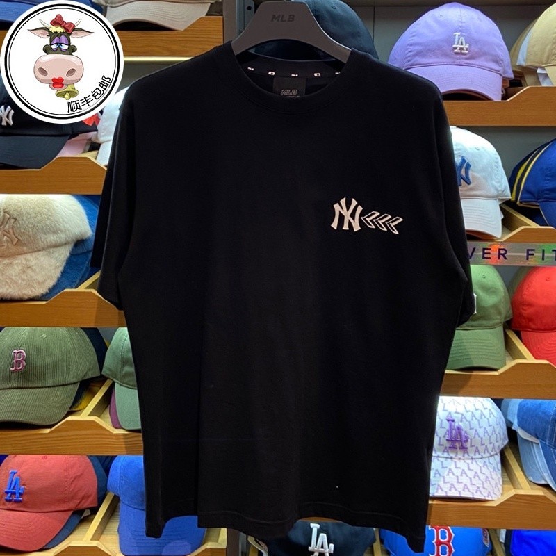 men's and women's spring new NY string logo short-sleeved T-shirt all-match casual 31TSS3