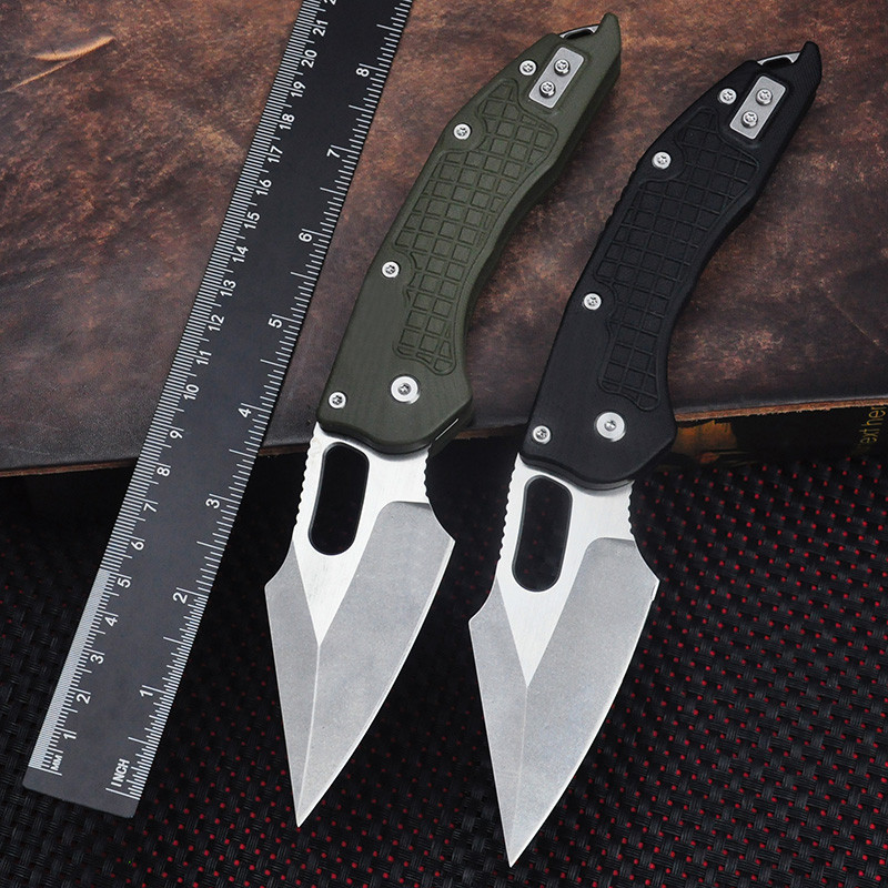 Made MT G10 Handle D2 Hunting Blade Survival Tactical EDC Tool Folding Knife Camping Pocket Knife