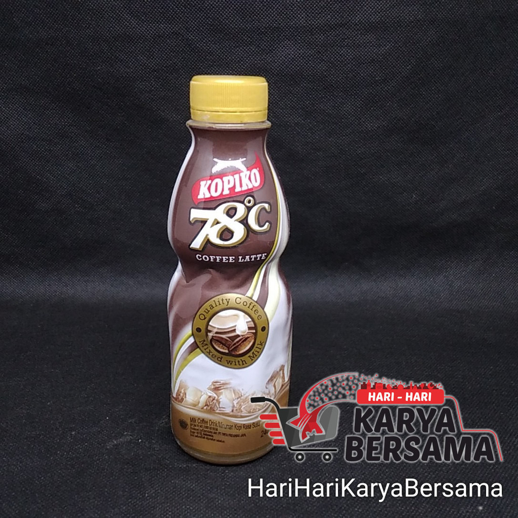 

MINUMAN KOPIKO 78 C COFFEE LATTE BOTOL 240ML