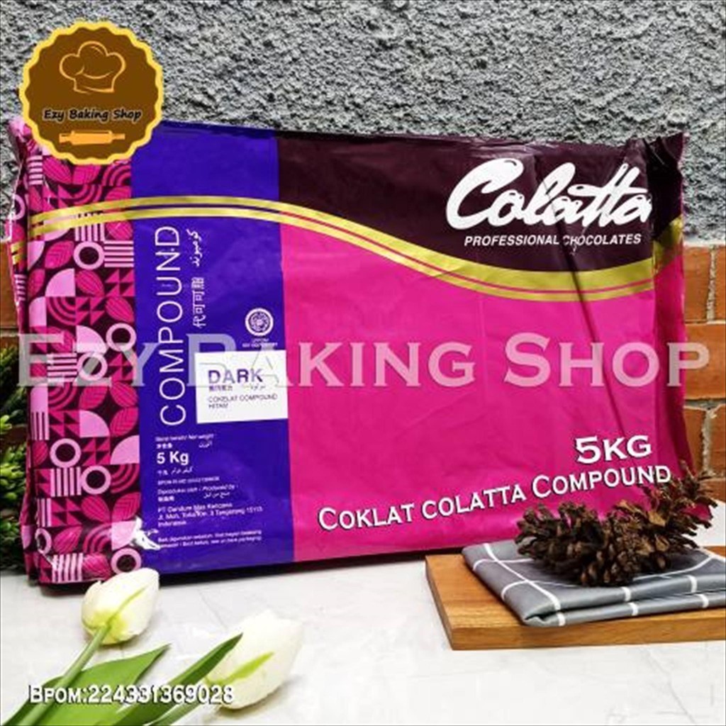 

Colatta Dark Compound 5kg - Coklat dark