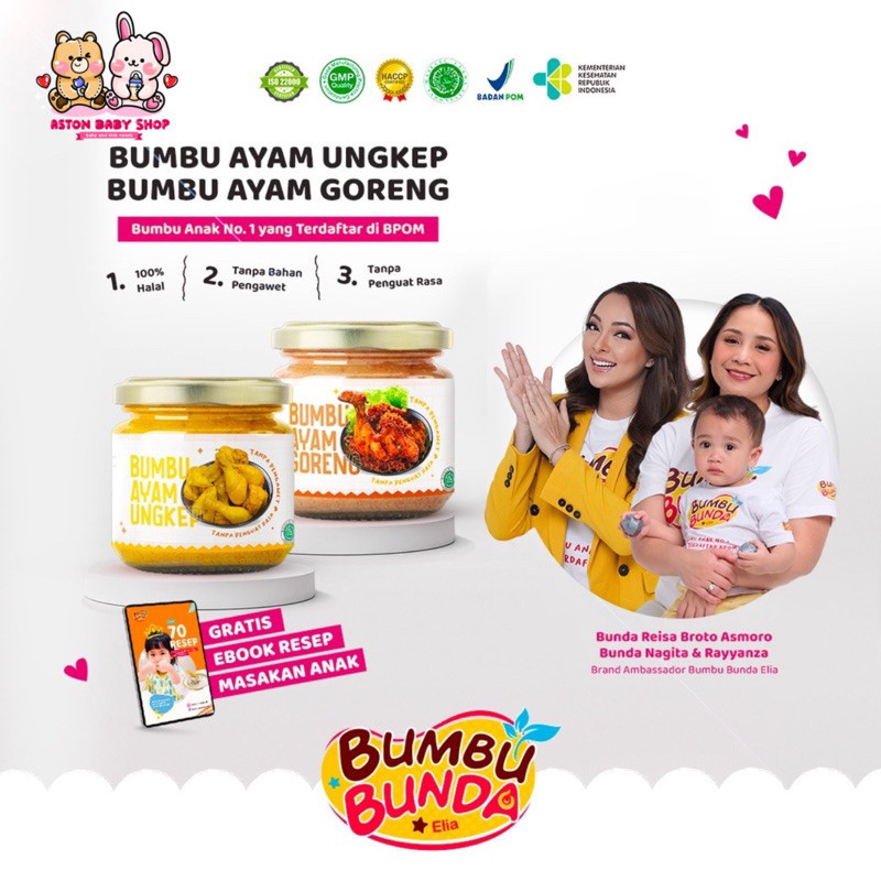 

Bumbu Bunda Bumbu Ayam Goreng Bumbu MPASI Non MSG & Pengawet