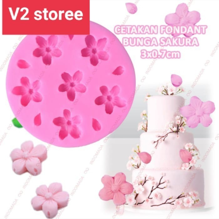 

TERJUAL Cetakan Puding/Coklat Silicon Hiasan Puding Bunga Sakura