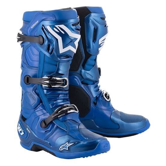 ALPINESTARS TECH 10 BLUE BLACK NEW ORIGINAL SEPATU ALPINESTARS TECH 10