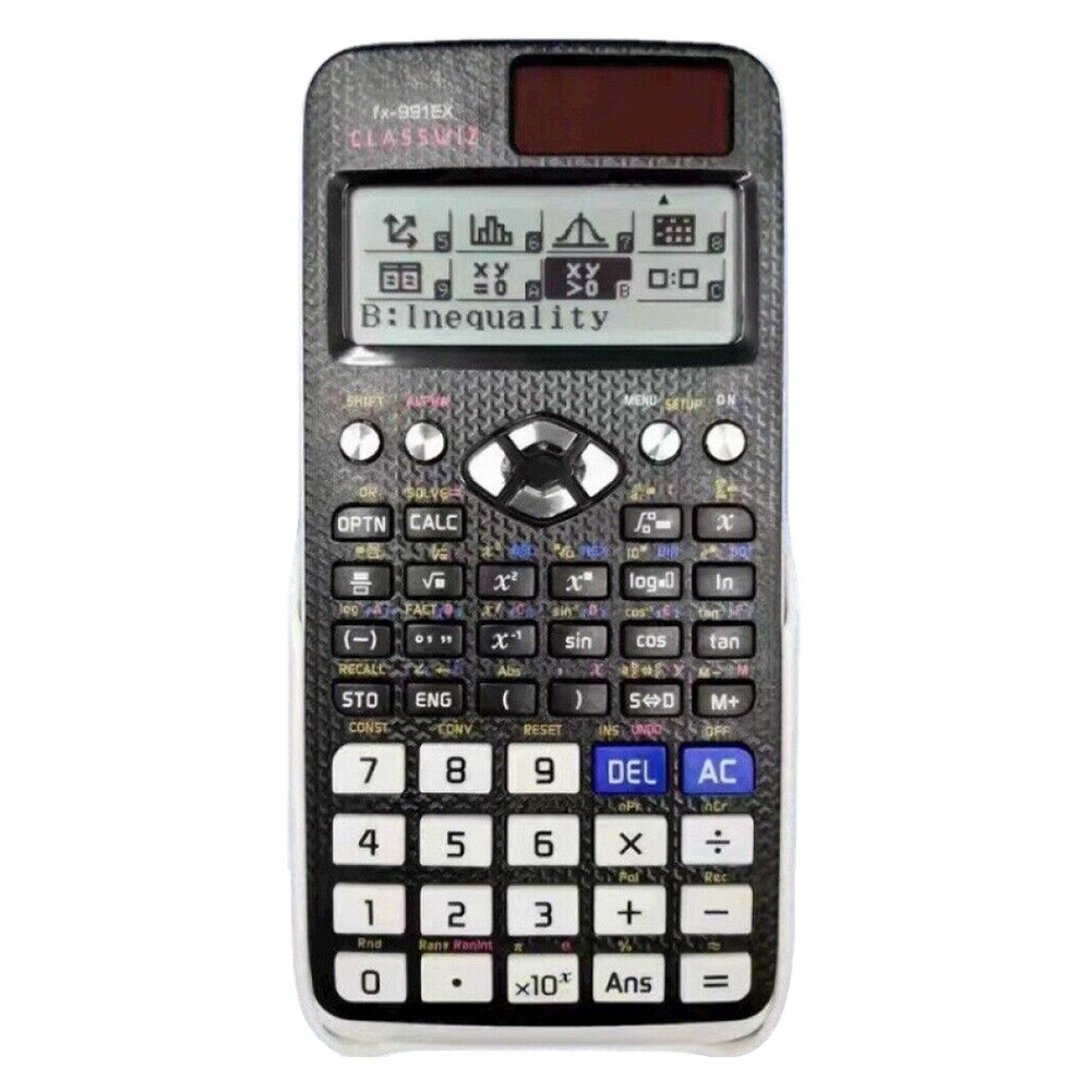 

991EX Scientific Calculator Original Digital Large Display 696 Functions For High School University Solar Scientific Calculator