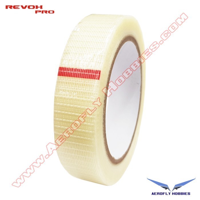 

KPL99 Fiber Tape 25mm x 25 Meter Tear Resistance for RC Plane