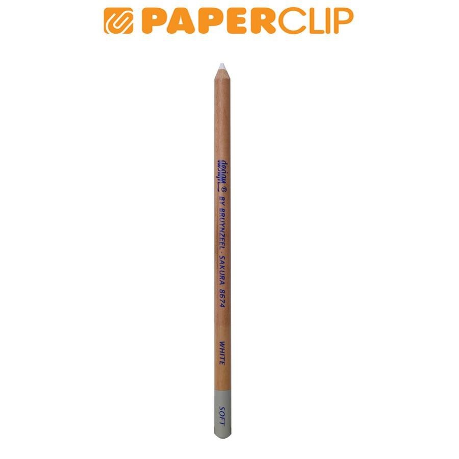 

PENCIL WHITE CHARCOAL BRUYNZEEL DESIGN WHITE 8674K01 SOFT