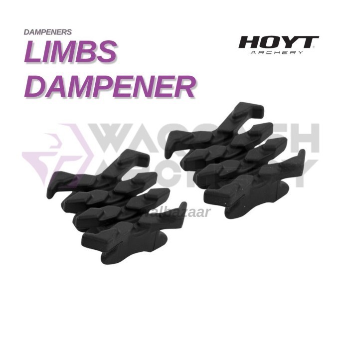 HOYT LIMBS DAMPER DAMPENER Peredam Getaran Shock Karet Rubber