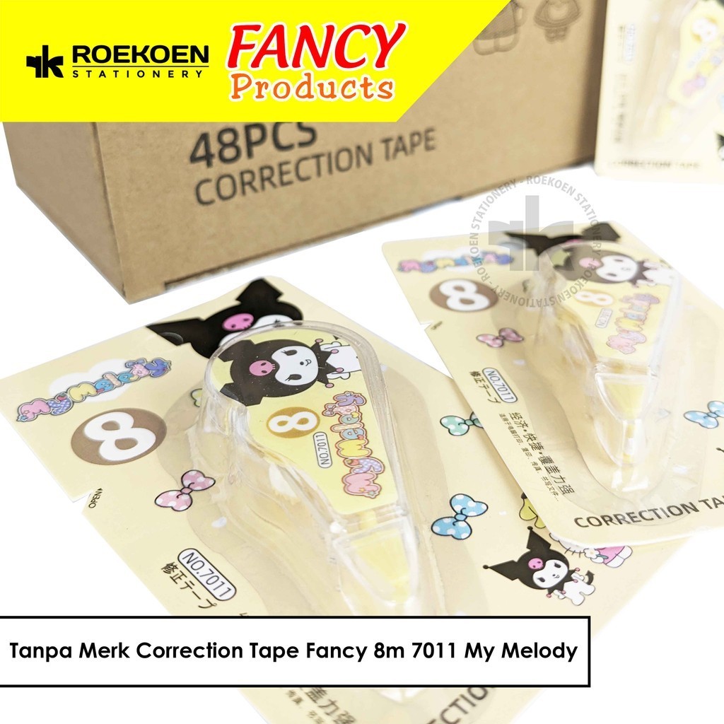 

Tanpa Merk Correction Tape Fancy 8m 7011 My Melody