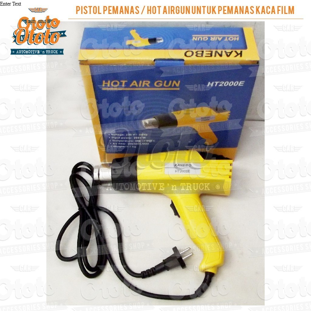 PEMANAS HOT AIRGUN UNTUK PEMANAS KACA FILM KANEBO