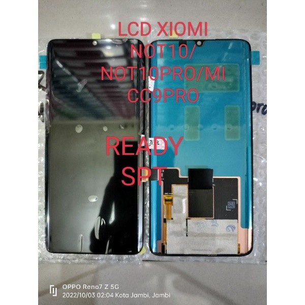 lcd xiaomi mi cc9pro/xiaomi mi cc 9pro/mi cc9 pro/xiaomi not10pro/xiaomi not 10 pro/xiaomi not10/xia