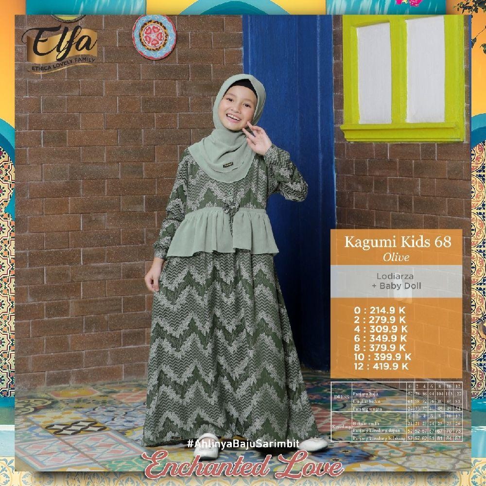 Gamis Anak Perempuan Model Terbaru Kagumi Kids 68 Ethica