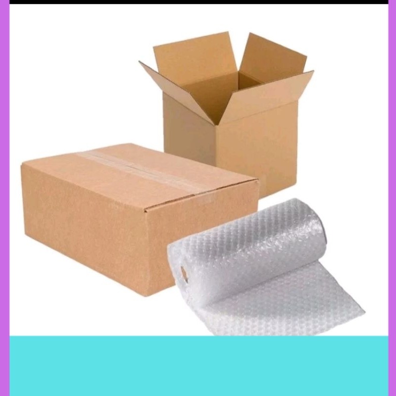 

KARDUS + BUBLEE WRAP PACKING SAFETY PENGAMAN BARANG DAN PAKET