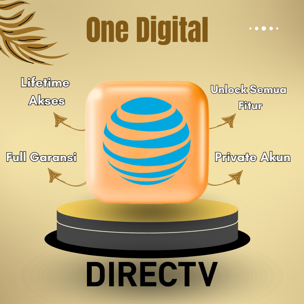 DIRECTV premium privat lifetime full garansi