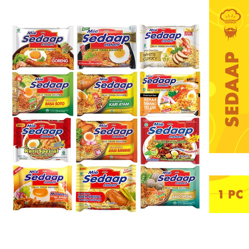 

[JATIM] Mie Goreng Sedaap All Variant Lengkap