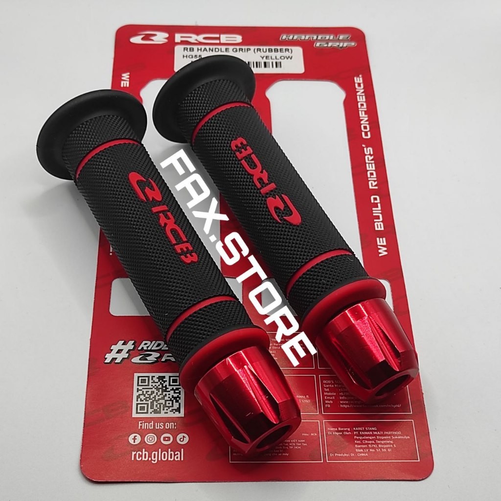 Handfat Handgrip Sarung Gas Original RCB HG55 + Jalu Stang Full CNC Universal BSM