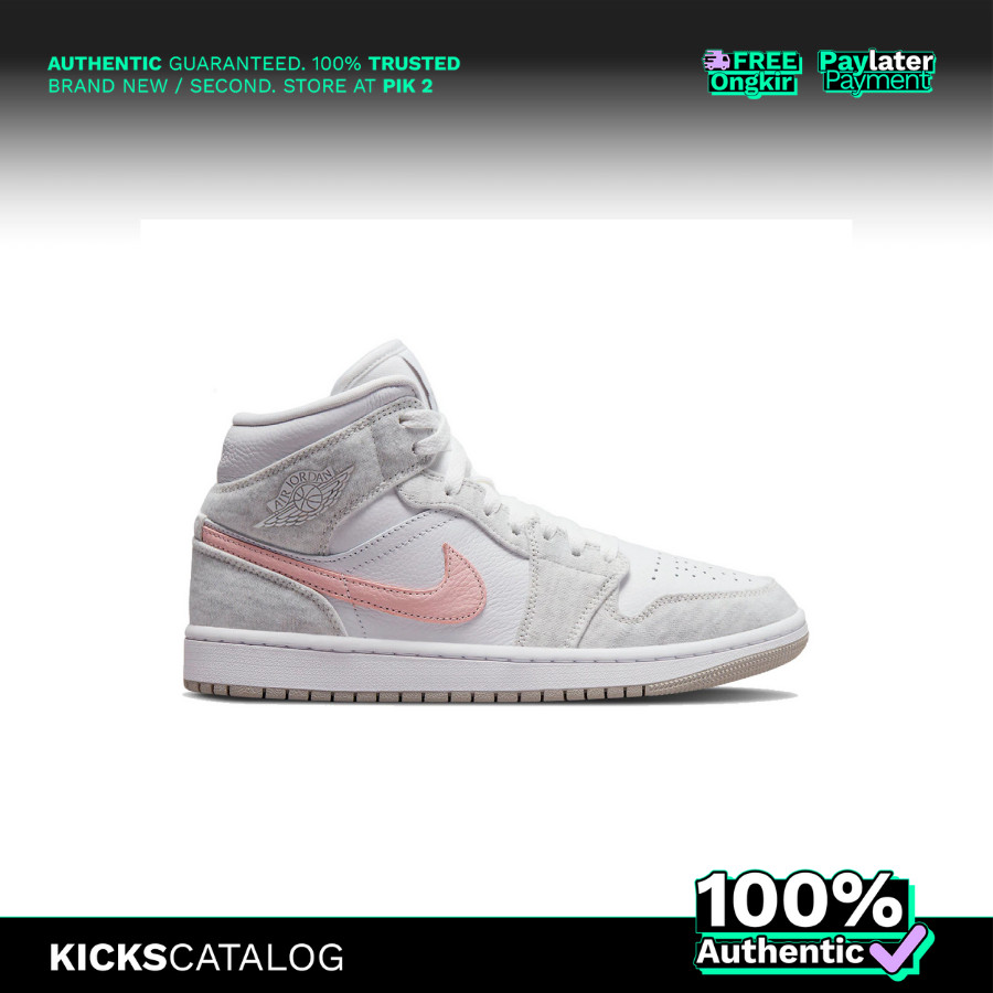 Air-Jordan-1-Mid-SE-Light-Iron-Ore (W) - 100% Authentic | BNIB