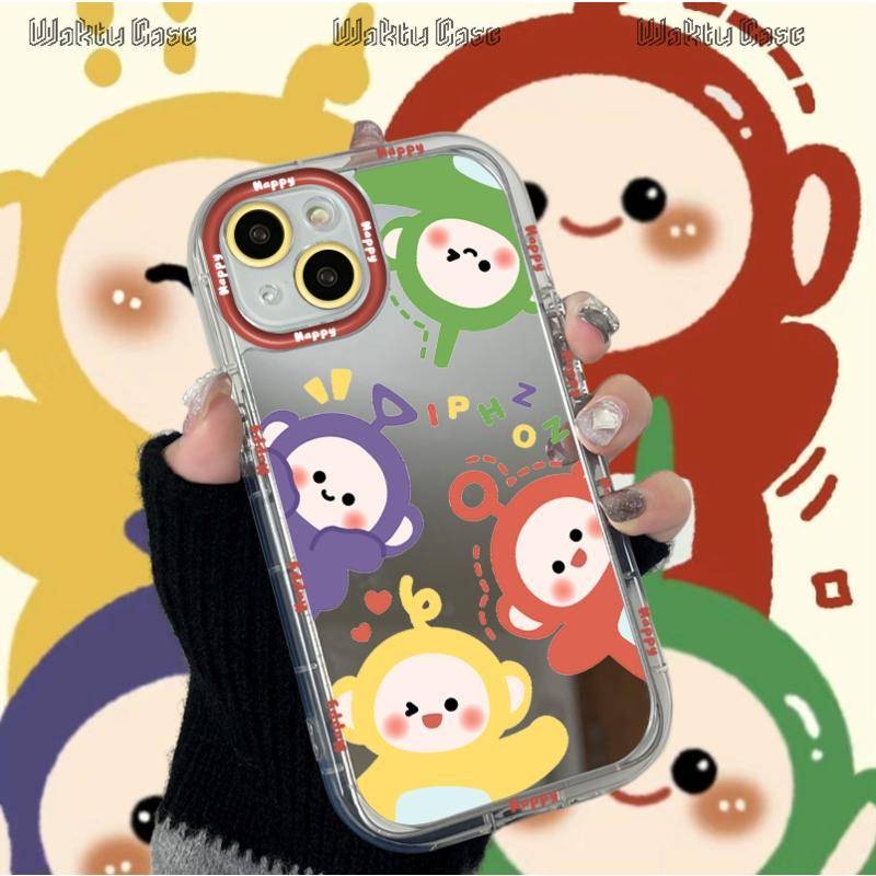 Casing Mirror Case Hard Case VIVO OPPO A15 A16 A17 A57 A7 A54 A38 Iphone Samsung Fashion Cute Case