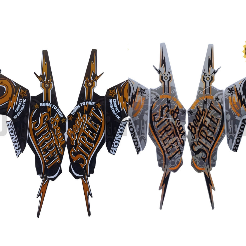 Stiker Striping Honda Beat Street 2019 - List Stiker Standar Beat Street 2019