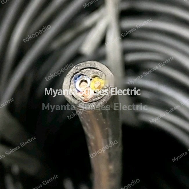 Kabel NYY 3x2,5 3x2.5 mm KABELINDO / KABELMETAL Meteran
