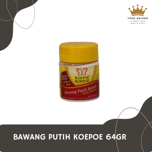 

BAWANG PUTIH KOEPOE 64gram / bumbu bubuk / penyedap rasa