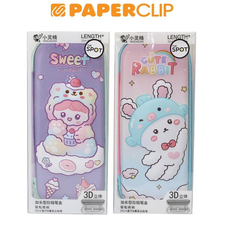 

TEMPAT PENSIL / PEN CASE KAIN HARD CASE THE SPOT P2166