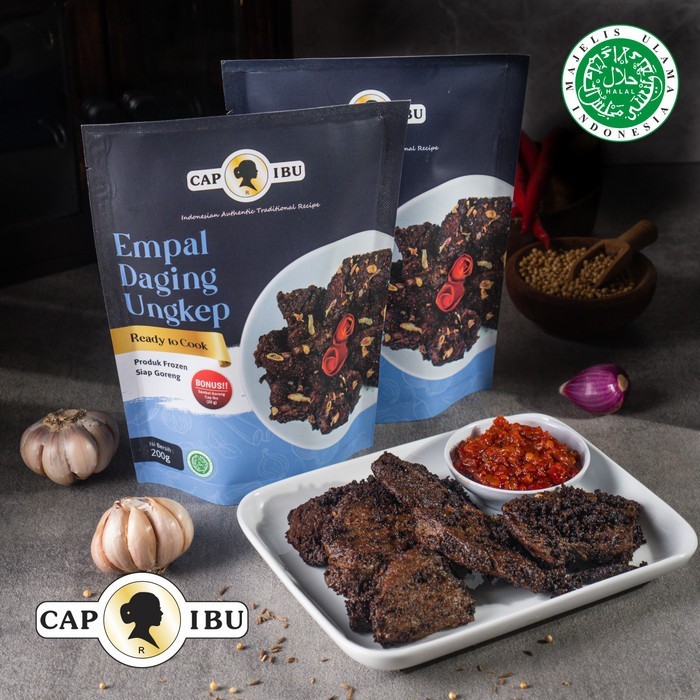 

CAP IBU Empal Daging Ungkep Siap Goreng