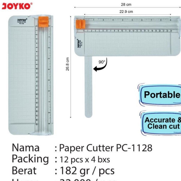 

joyko paper cutter PC-1128