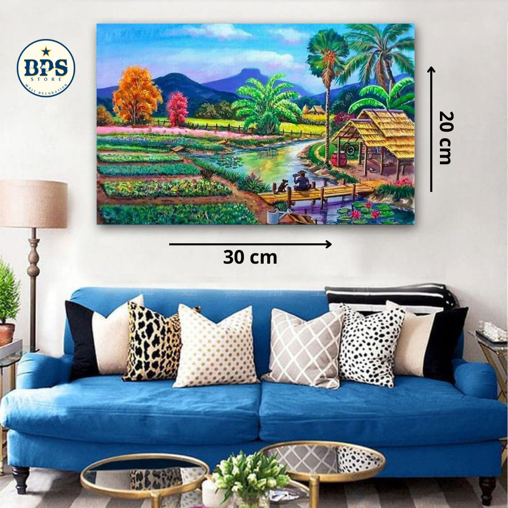 HIASAN DINDING PEMANDANGAN  - POSTER KAYU PEMANDANGAN  - FOTO PEMANDANGAN - FOTO LUKISAN - DEKORASI 
