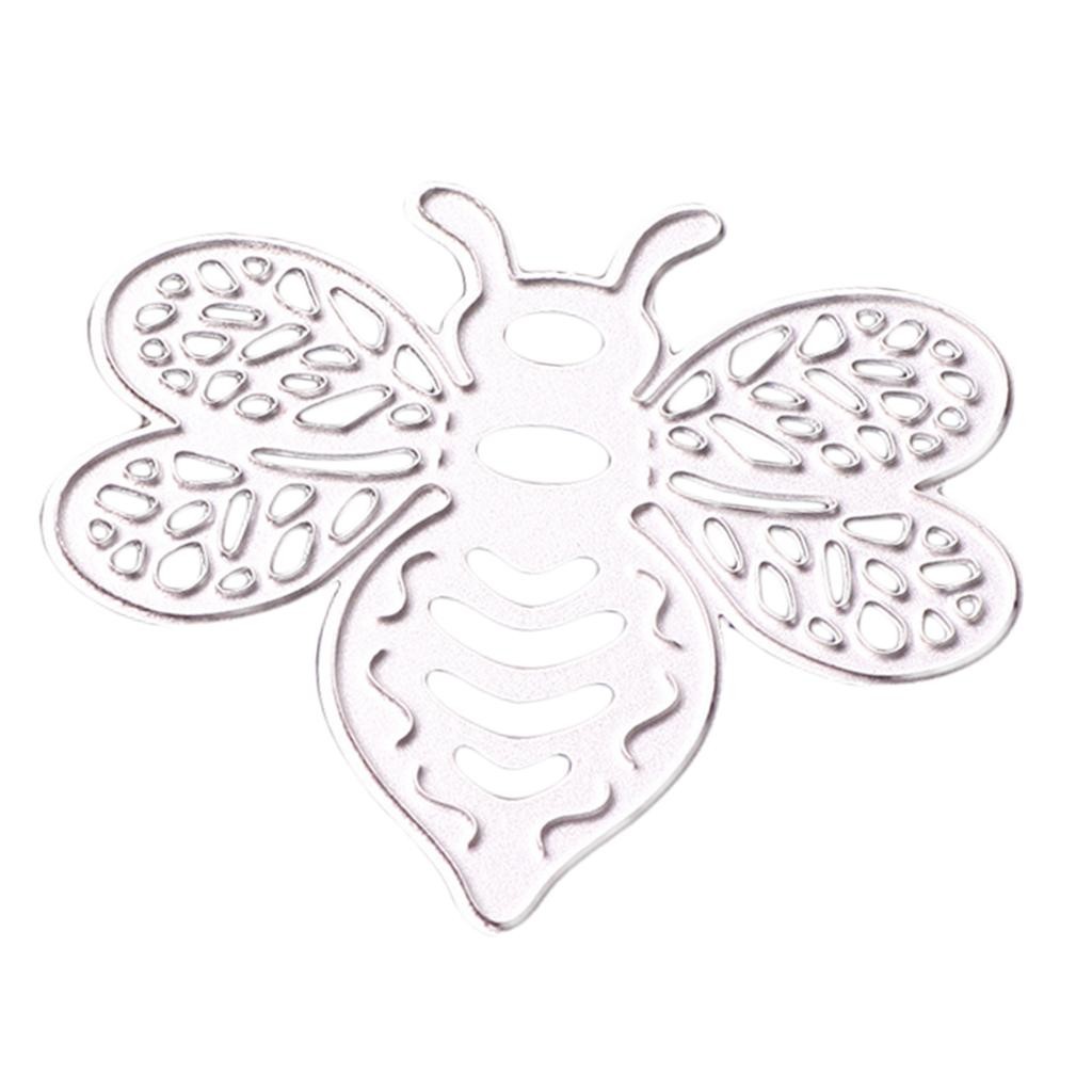 

DIY Bee Shape Cutting Dies Stencils for Photo Album Embossing Scrapbooking Paper Crafts
