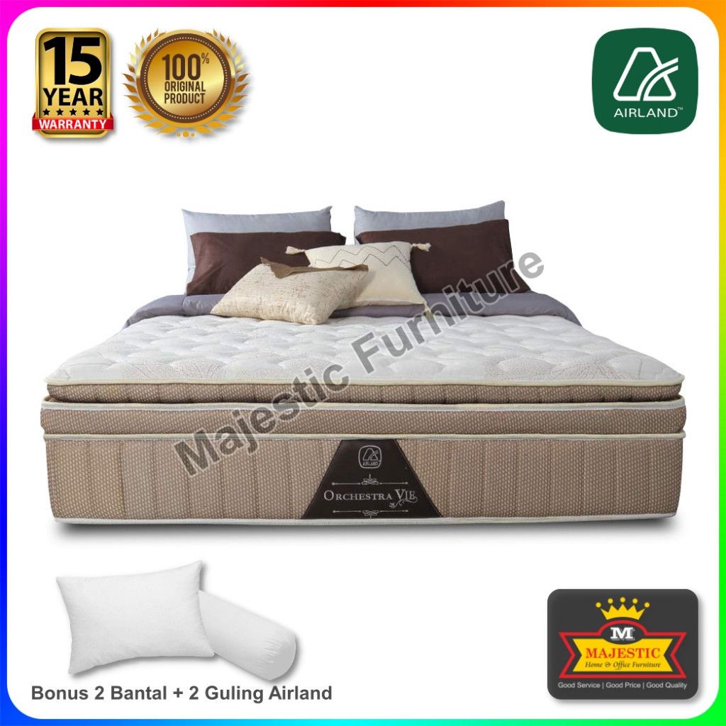 Kasur Springbed Airland Orchestra Vie - 90/100/120/160/180/200 - Airland Springbed (Jogja)