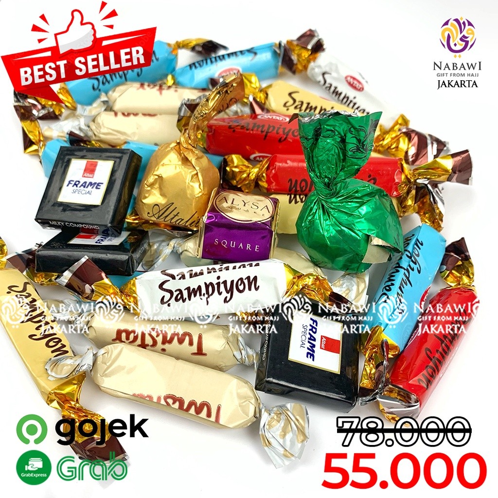 

Coklat Turki Coklat Arab Twistar Altalita Alysa Frame Oleh Oleh Haji & Umroh Jombang