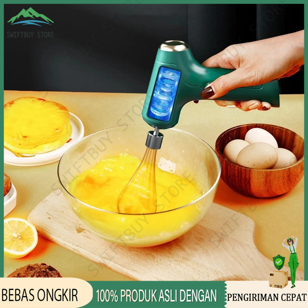 Elektrik  Mixer Tangan Elektrik Blender Tangan Elektrik USB  Milk Frother Portable, Pengaduk Kopi & 