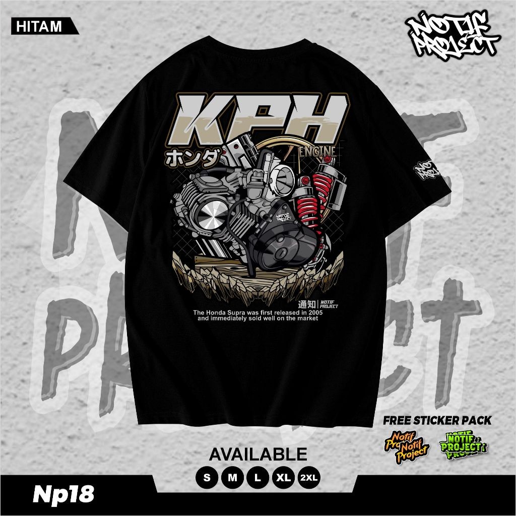 KAOS KPH GANK, T-SHIRT KPH ENGINE