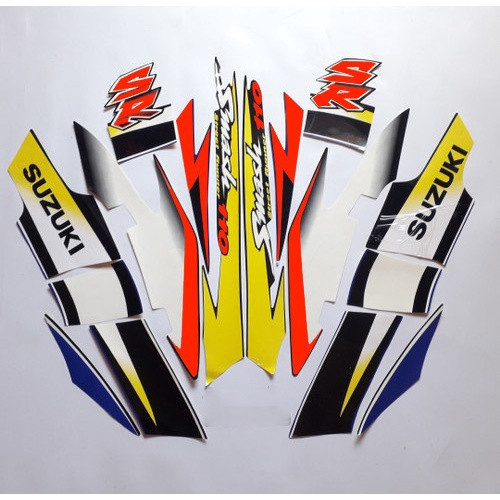 Stiker Striping Suzuki Smash 2005- List Stiker Standar Smash 2005 - Striping Standar Smash 2005
