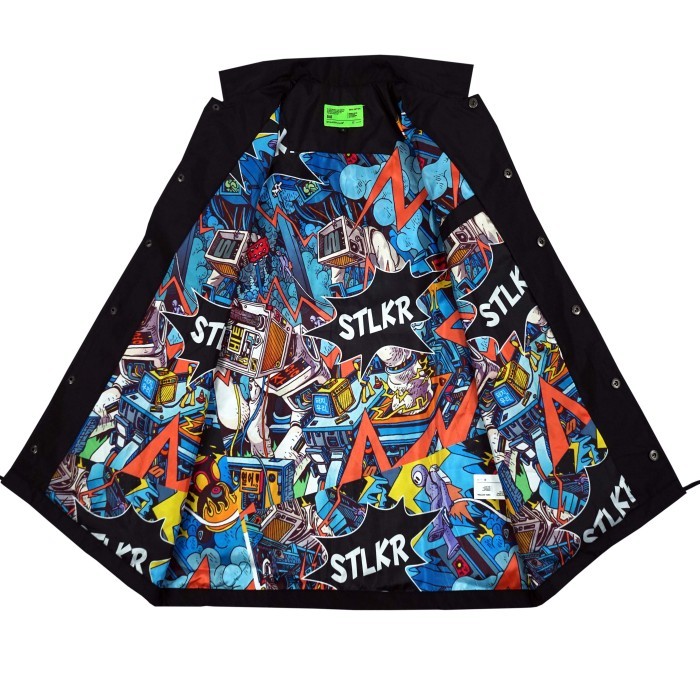 ✨BISA COD✨ -Jacket Coach Stalker - Comic - L