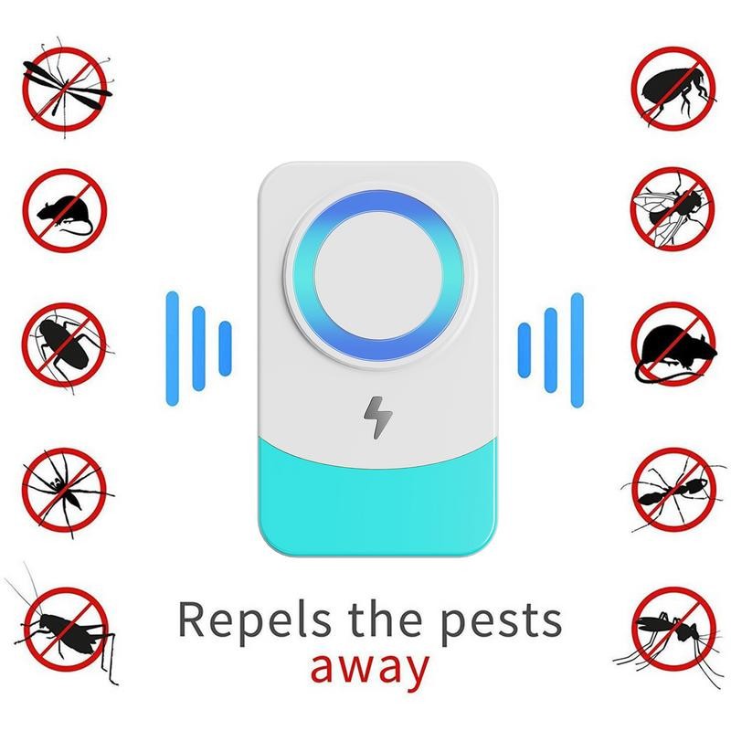

Ultrasonic PestRepeller US/EU/UK Electronic Mosquito Killer Indoor Pests Repellent Ultrasonic Plug in Insect Bug Spider Control