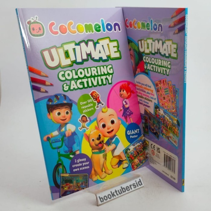 buku anak 2 tahun Cocomelon Ultimate Colour