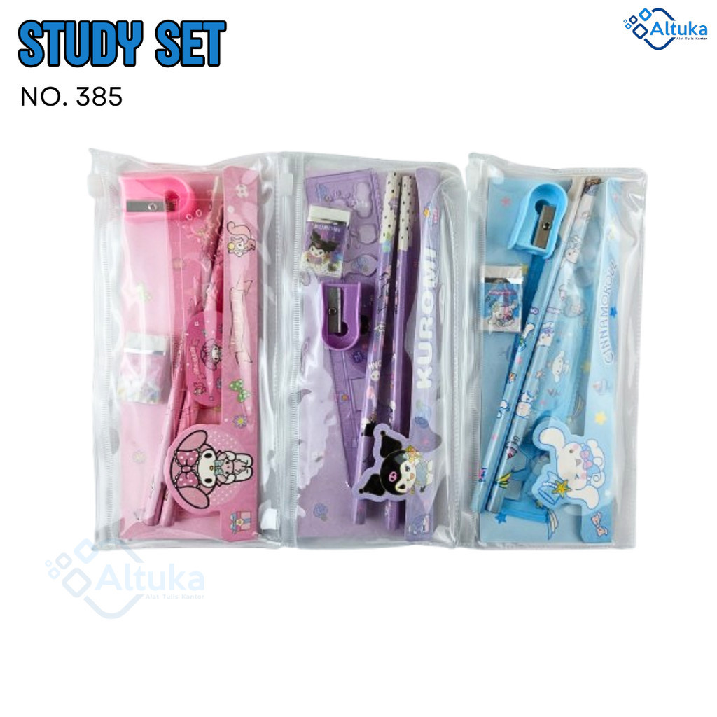 

Set Alat Tulis / Study Set Alat Tulis SANRIO NO. 385