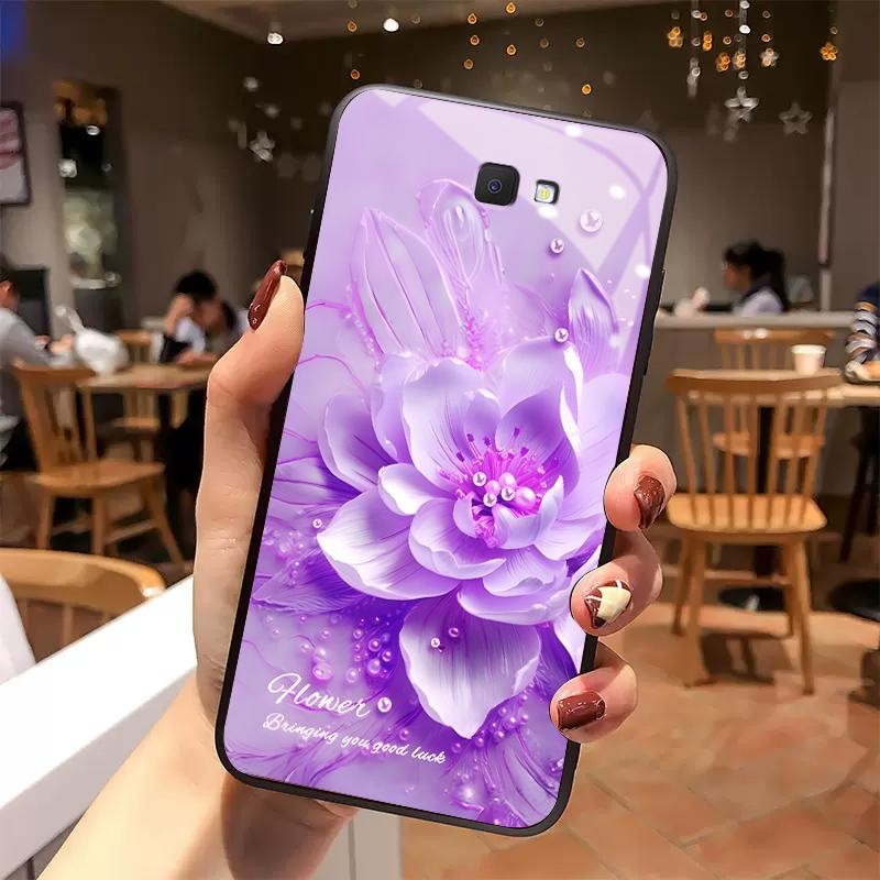Hard Case For Samsung J7 Prime J4 Plus J6 Plus J7 2017 J7 Pro On7 2016 F02s F04 F12 F22 Kaca Tempere
