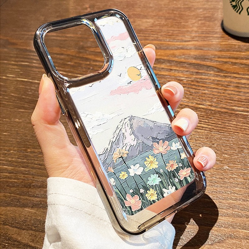 Aesthetic Hitam Softcase Samsung Galaxy M14 5G M15 5G M23 5G M53 5G M55 5G S21Fe S23 Fe S24Fe Terbar