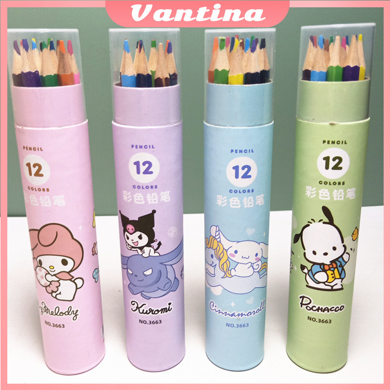 

(12warna) Pensil Warna Tube / Pencil Warna Color Tabung 12 Warna Warni