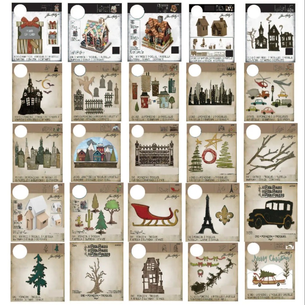 

New 2024 Metal Cutting Dies House cardiy Scrapbooking Photo Album Decorative Embossing PaperCard Crafts Die