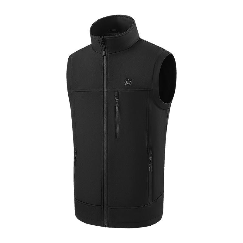 9 Areas Heated Vest Black heat vest Men Women Jacket battery powered motorcycle hunting heated vest