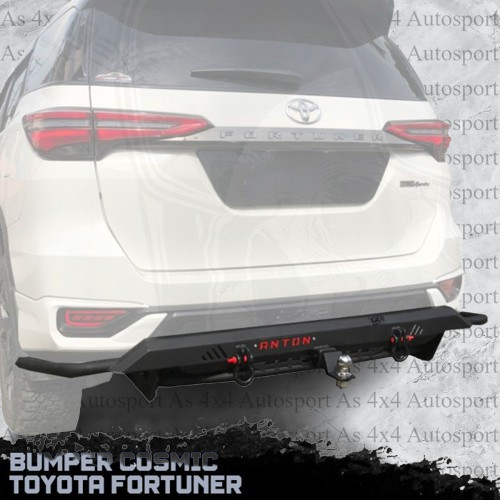 bumper belakang  rear bar towing fortuner vrz