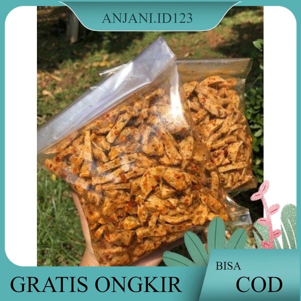

Basreng Baso goreng Extra pedas Daun jeruk netto 250 gram