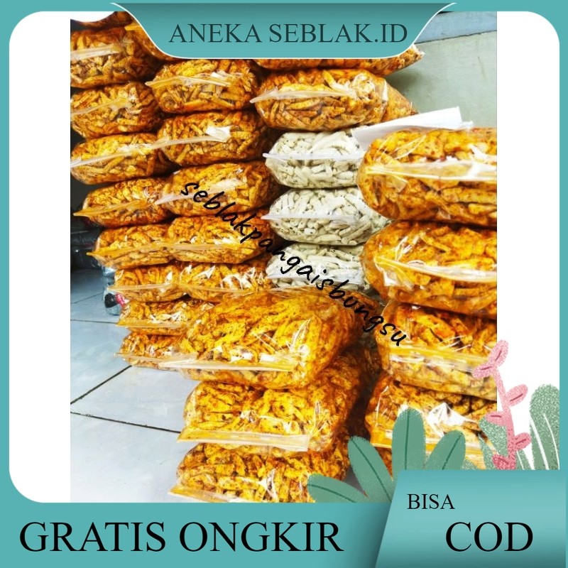 

PAKET RESSELER BASRENG ISI 10KG EXTRA PEDAS DAUN JERUK (BISA MIX)