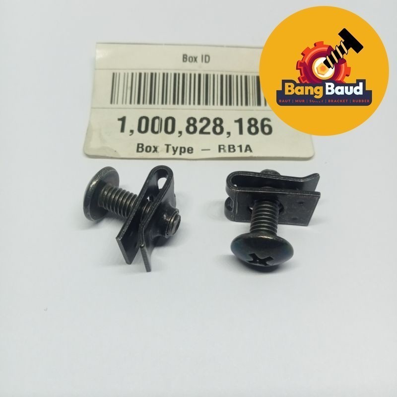 BOLT CLIPS HONDA M5 BAUT PALAT KLIP BODY HONDA KARISMA REVO SUPRA X 125 KIRANA CS1 DLL BAUT 8  SPIT 